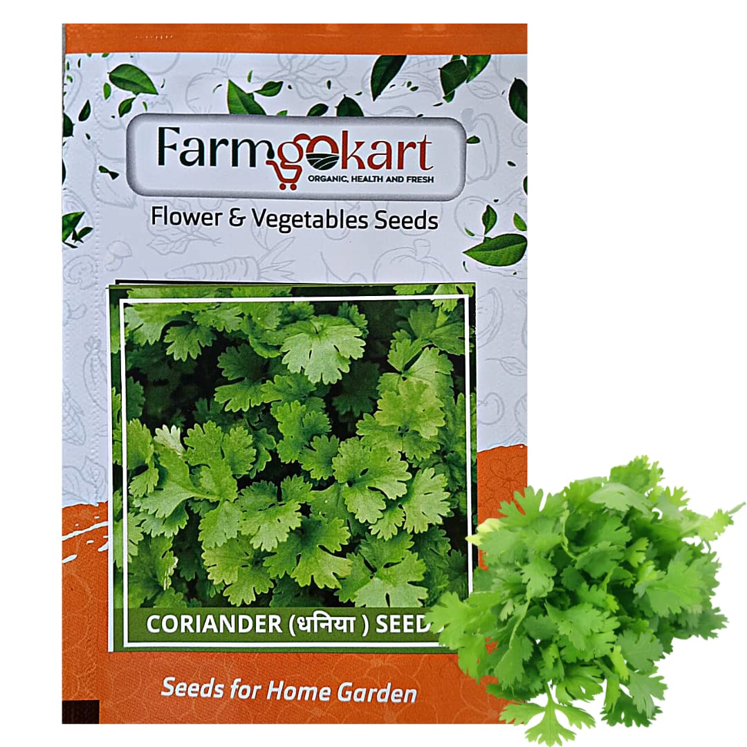 FARMGO 10 Gms - CORIANDER (DHANIYA) SEEDS, Vegetable Seeds for Home Gardening, Farming, Hydroponics and Poly Houses 10 gm Seeds (B0BX6R3M98) Amazon Price History, Amazon Price Tracker