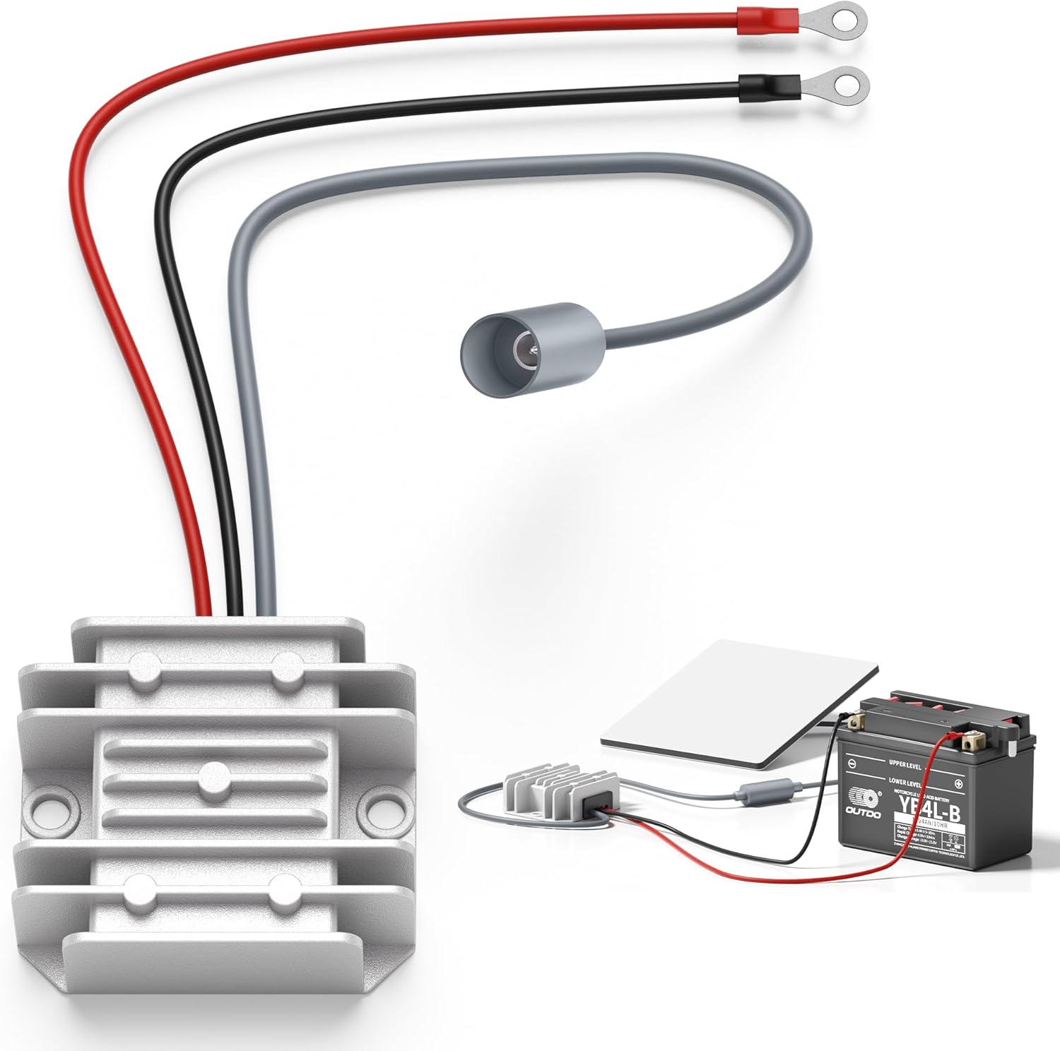 Starlink Mini 12V Adapter DC Step Up Converter 12V to 30V 3.5A Smart Boost Starlink Mini Power Supply Cable Battery Pack for RV Accessories 9-28V Input with Waterproof DC Port No Voltage Drop