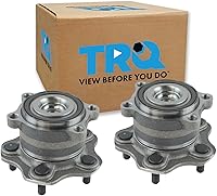 Vista 121 de Conjunto de buje y rodamiento de rueda trasera izquierda y derecha TRQ 2 piezas Compatible con Mazda CX-9 2007-2015 Todo Tracción