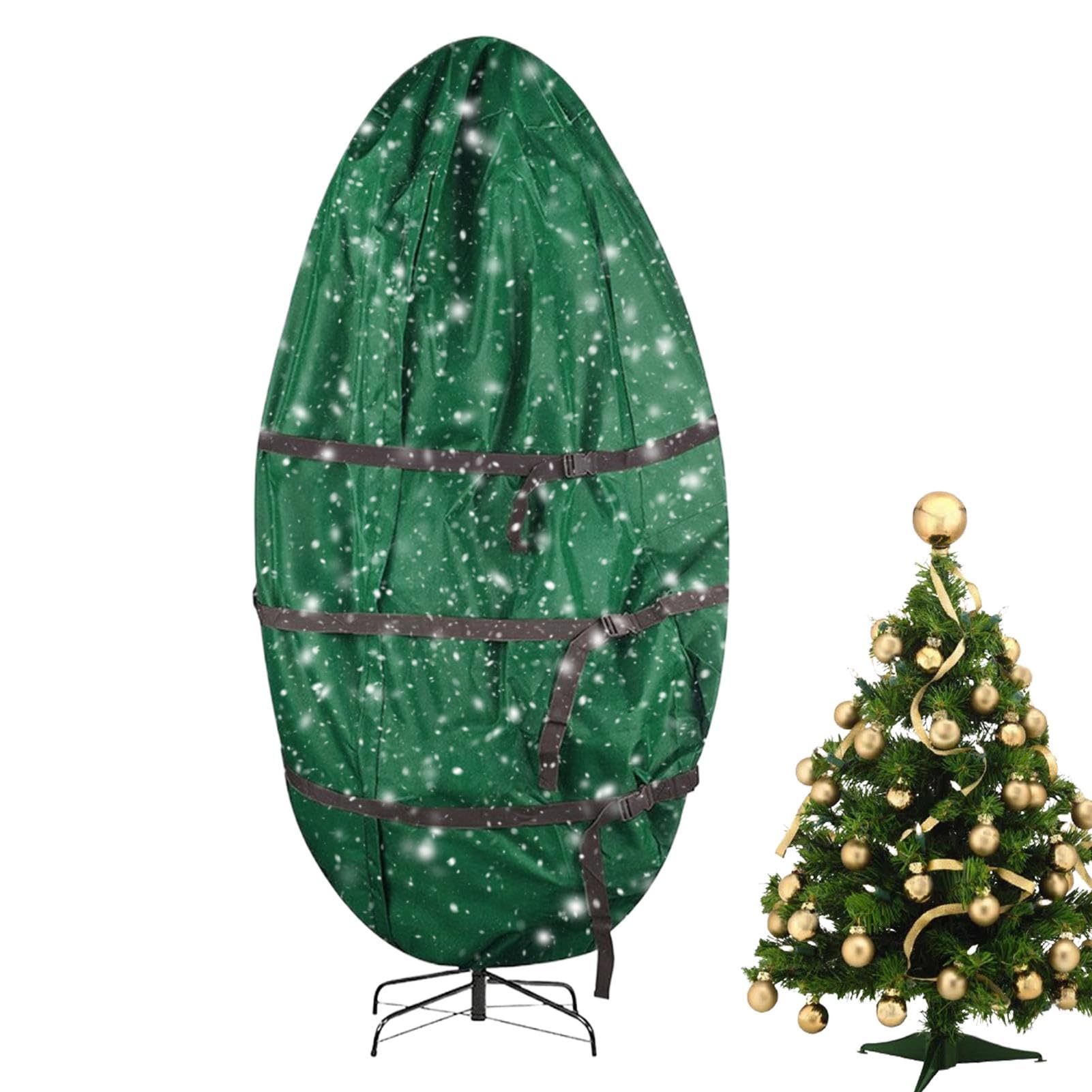 Bolsa para árbol de Navidad, cubierta resistente, para árbol
