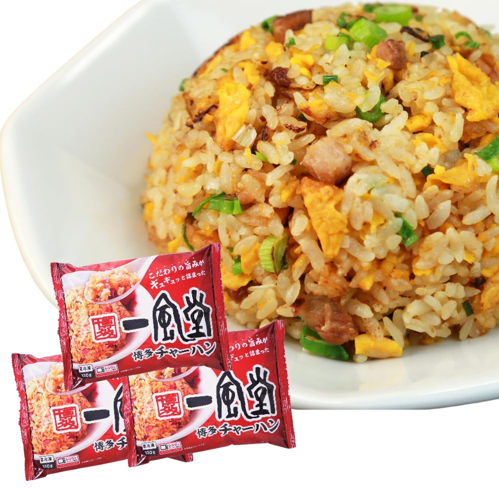Amazon.co.jp: [ 一風堂 ] 博多 チャーハン 6人前 320g 3袋 冷凍