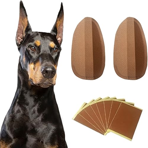 1 par de soporte fijo para orejas de perro, poste de oreja de perro, calcomanías para orejas de perro, soporte de corrección fija de oreja de perro,