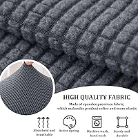 Vista 12 de Fundas para reposabrazos de sofá, fundas para reposabrazos con bolsillo, protector elástico para reposabrazos de sofá, fundas extraíbles