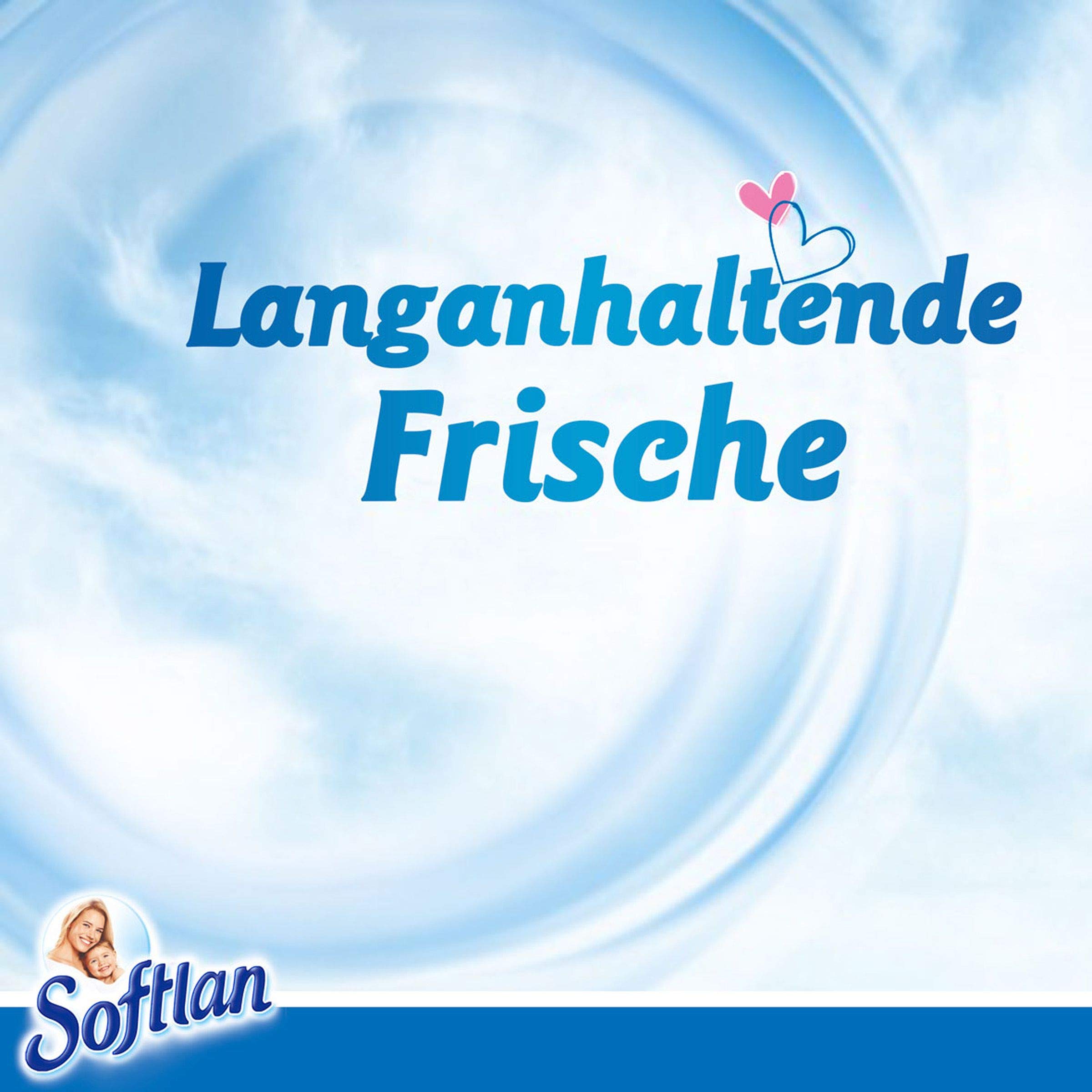 Softlan Weichspüler Windfrisch 12 x 1l - für weiche Wäsche und einen langanhaltenden frische Duft