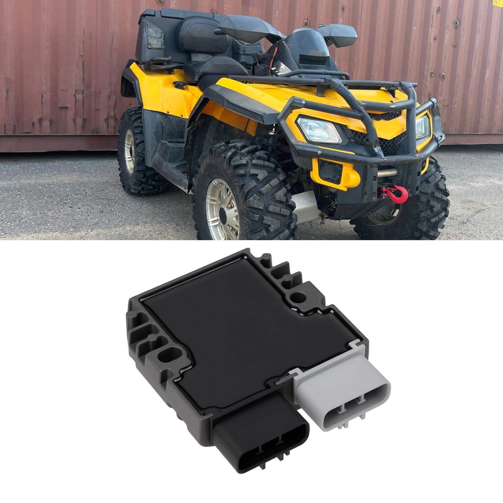 VGOL Regulador rectificador de 12 V de repuesto OEM 710000870 710000908 710001103 710000261 compatible con Can-Am Outlander Renegade 2003-2024