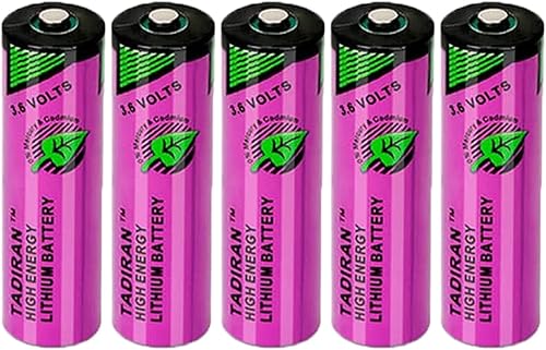 5 unids 3.6V 2400mAh SL-360 PLC/TL-5903 AA batería de litio para Tadiran TL-5903 SL-360 S7-400 ER14500 ER14505 para Siemens S7-400 PLC máquina
