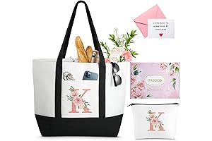 Personalized Floral Tote Bags for Women, Best 40th Birthday Gift
