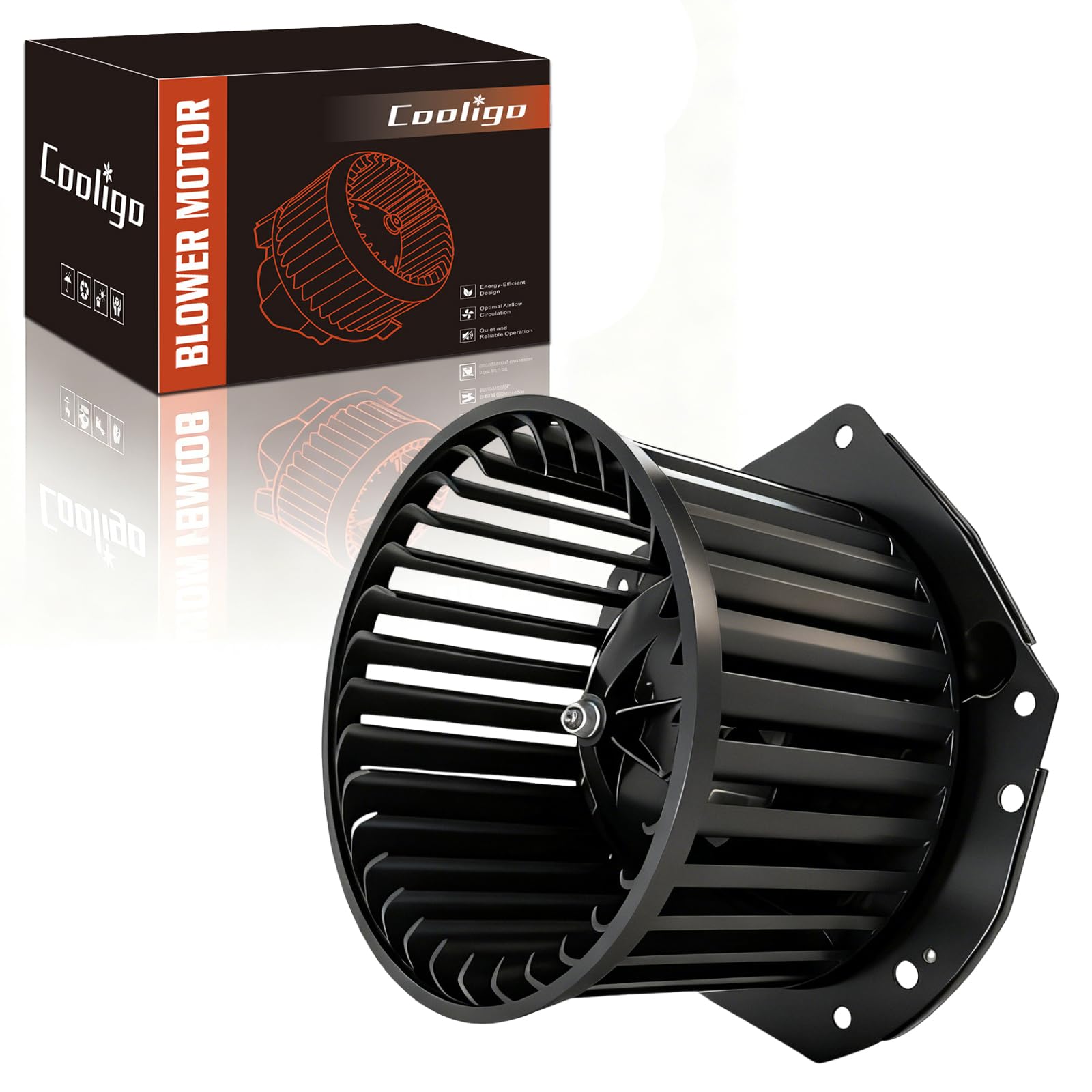 700092COOLIGO Heater Blower Motor for GMC Jimmy 1995-1998, Safari 1996-2005 | For Sonoma 1994-2004, for Chevrolet Blazer 1995-1998, Astro 1996-2005, S10 1994-2004, for Oldsmobile Bravada 1996-1998