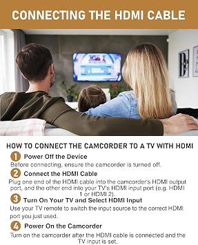 4K Camcorder Video Camera