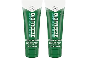 Biofreeze Green Gel for Pain Relief (4 FL OZ Tube)