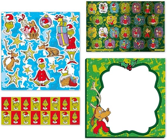 Totum The Grinch Sticker Set
