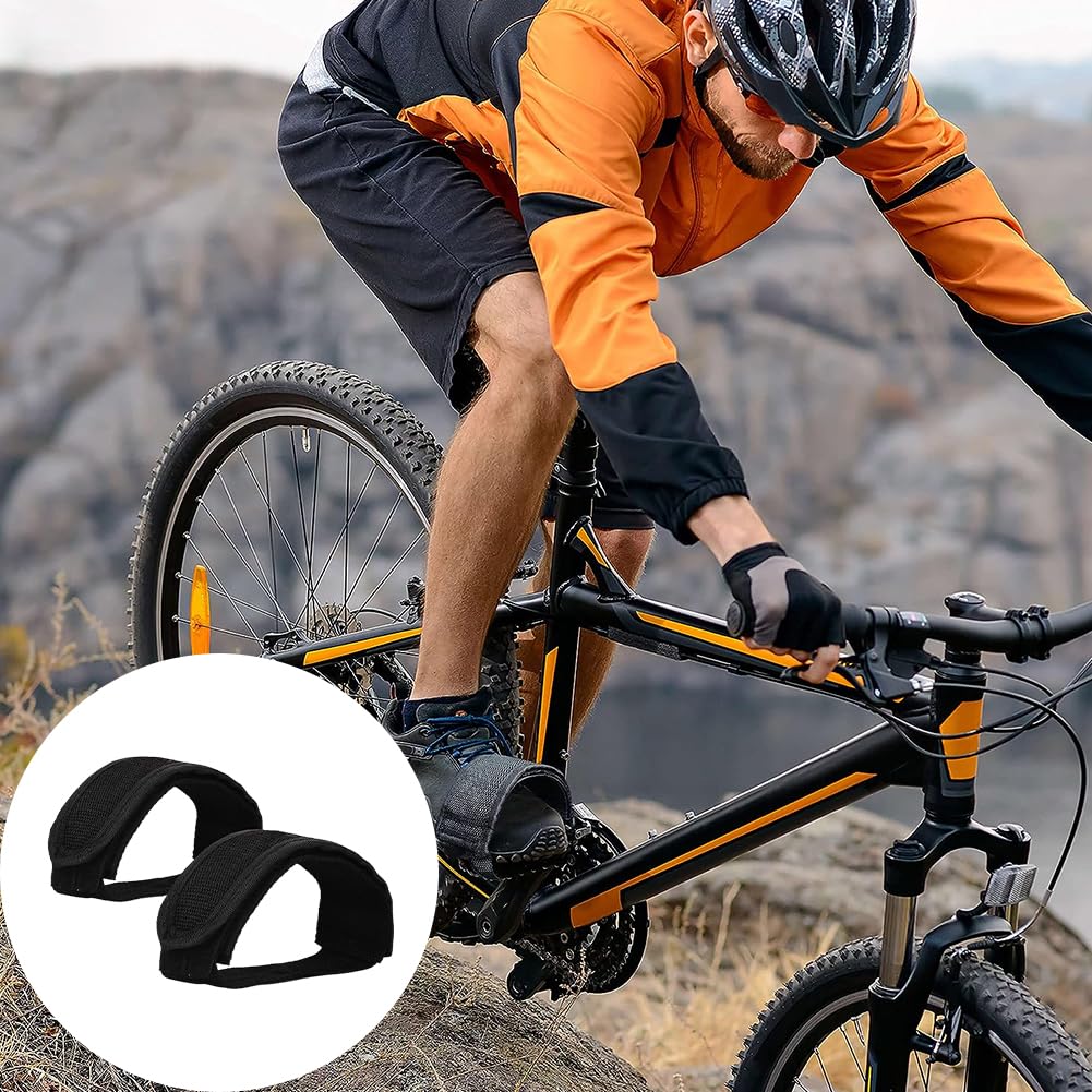 CALE-PIED PÉDALE CALE-PIEDS Et Sangles De Vélo Montagne Pédales Aptitude EUR 12,75 - PicClick FR