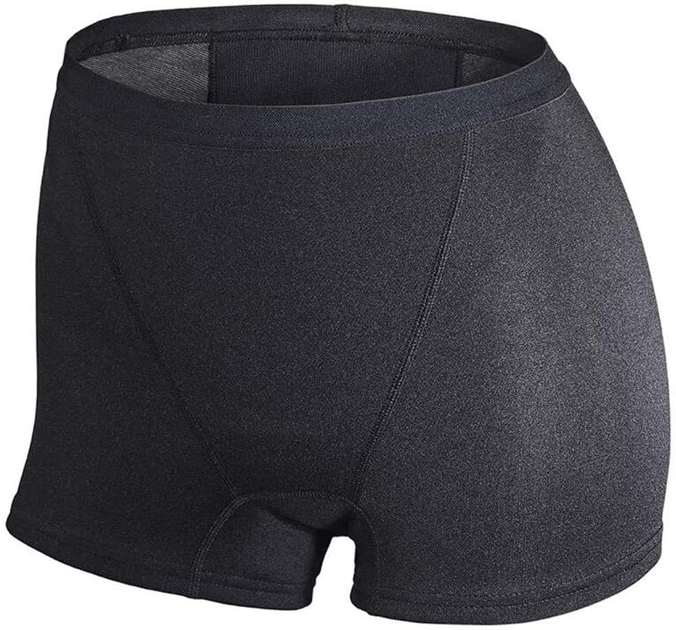 Sanahy Women's High Waisted Bike Shorts, Black Workout Running Yoga Shorts, Athletic Stretch Exercise Shorts Underpants