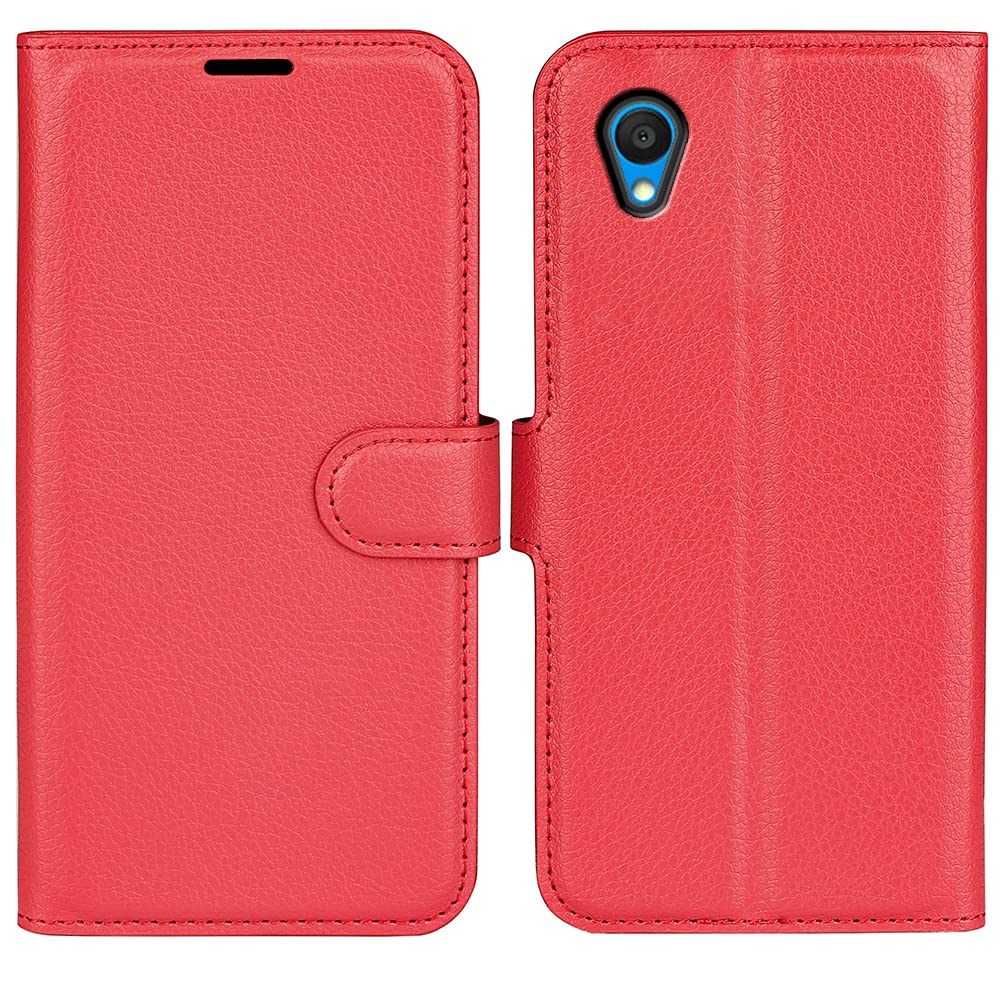 Capa Tipo Carteira, Compatível Com Alcatel 1s 2021, Capa Tipo Fólio De Couro, Com Suporte Magnético Para Alcatel 1s 2021