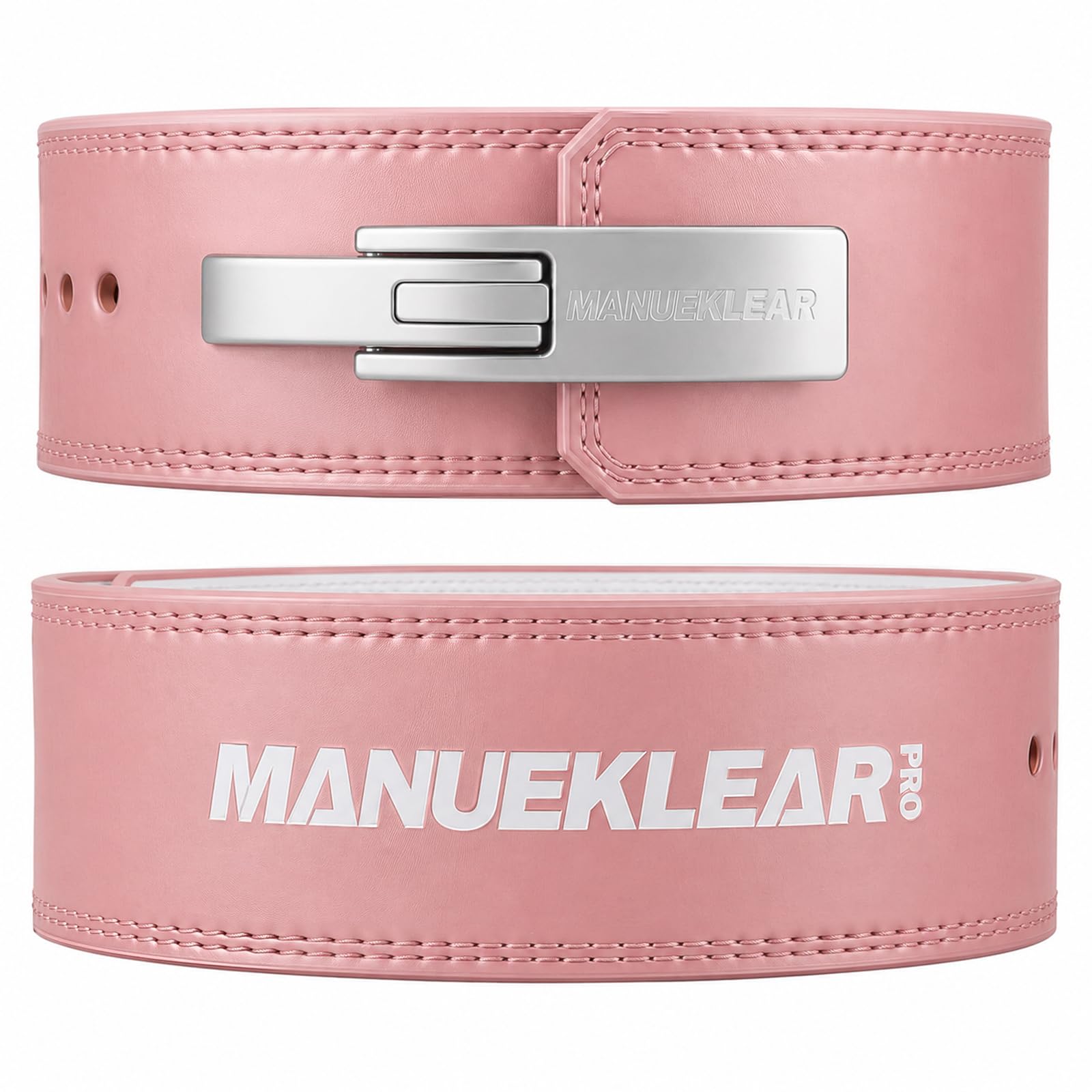 MANUEKLEAR 10mm Thick & 4inch Wide Lever Belt Weightlifting for Men&Women