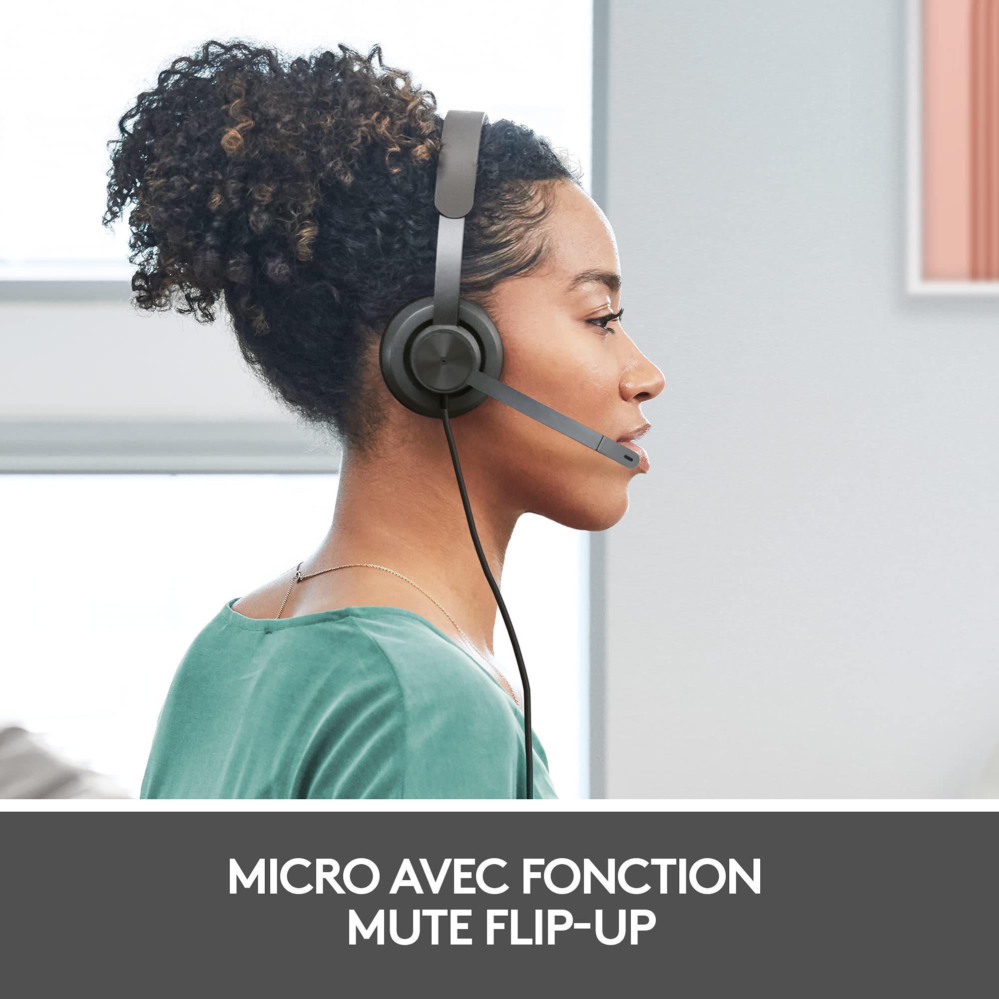 Logitech Zone 750 Casque Micro Filaire Over-Ear