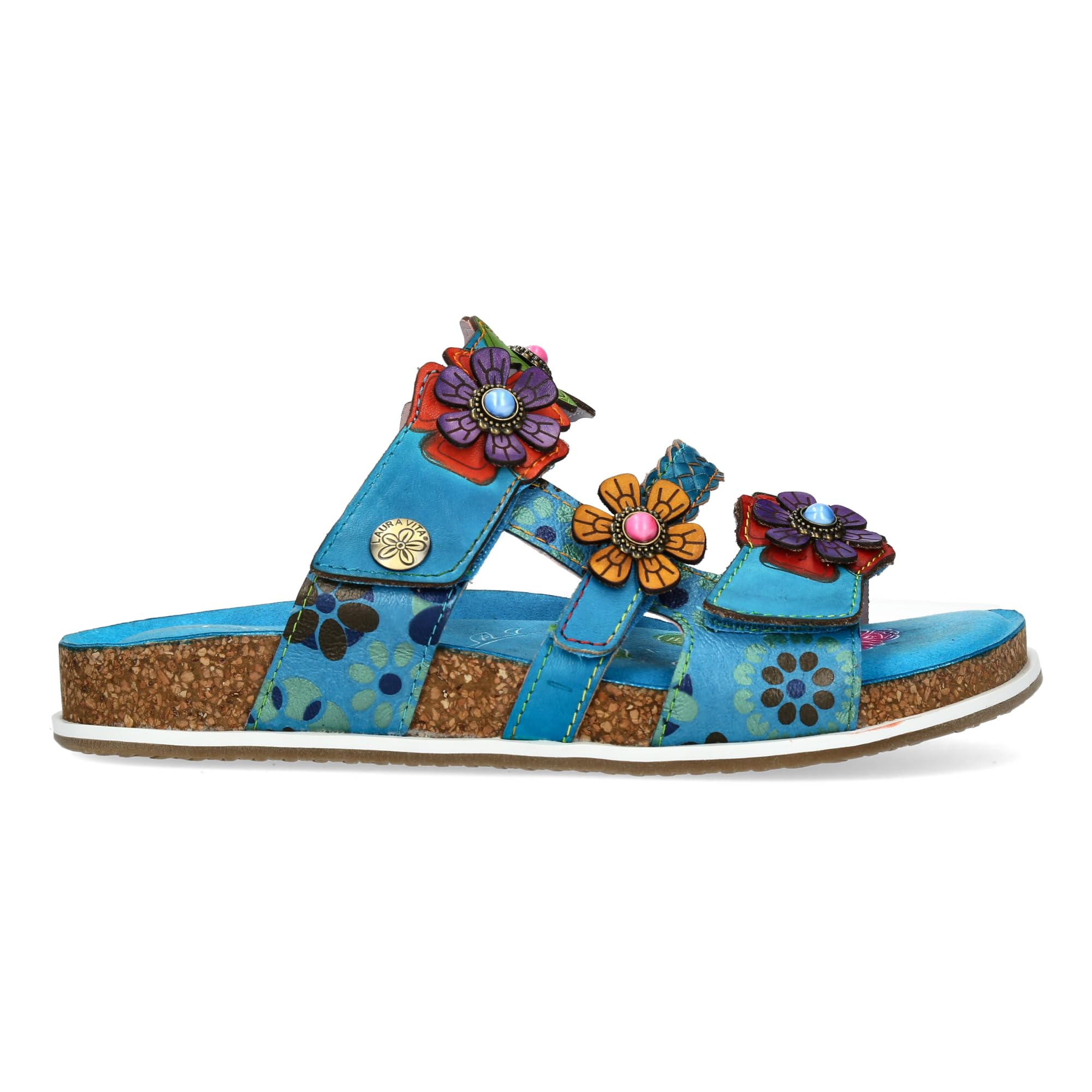 Laura Vita Mules Laura Vita BRCYANO 36 Femme Bleu