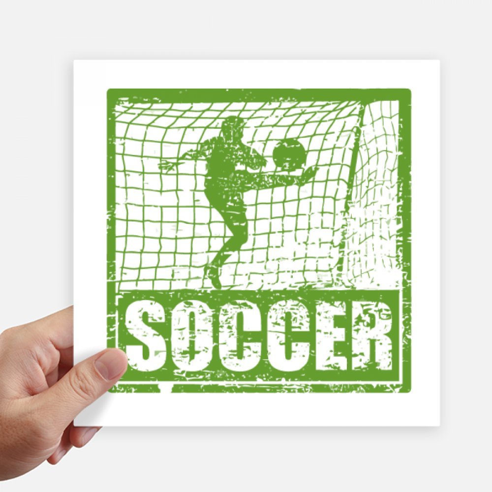 Stickers de fútbol grandes para personalizar la tapa del ordenador y evitar roces