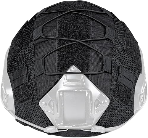 Miniatura 2 de IDOGEAR Funda táctica para casco rápido multi-camuflaje para casco de Airsoft en tamaño ML, equipo de tiro de caza de paintball militar, nailon