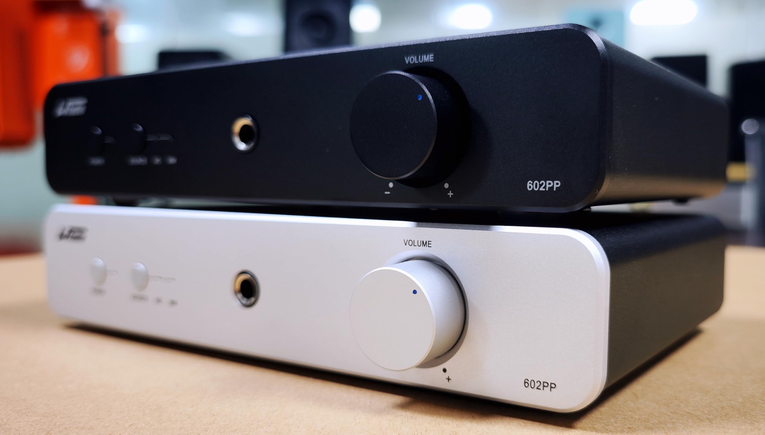 WAudio Preamplificatore Phono MM/MC ad alta fedeltà nero