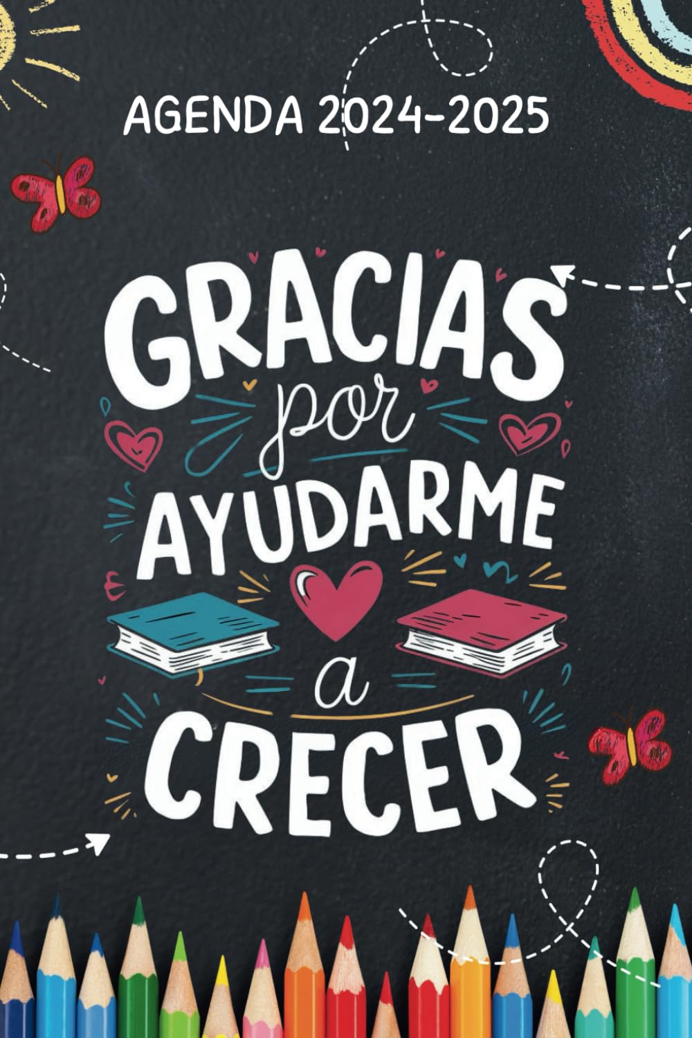 Agenda maestra 2024 2025: Regalos originales para profesores infantil primaria guarderia fin de curso