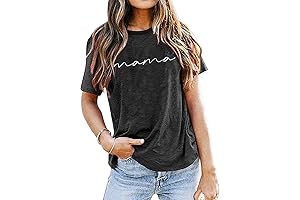 Mama Shirts for Women: Exude Motherly Pride with Stylish Comfort
