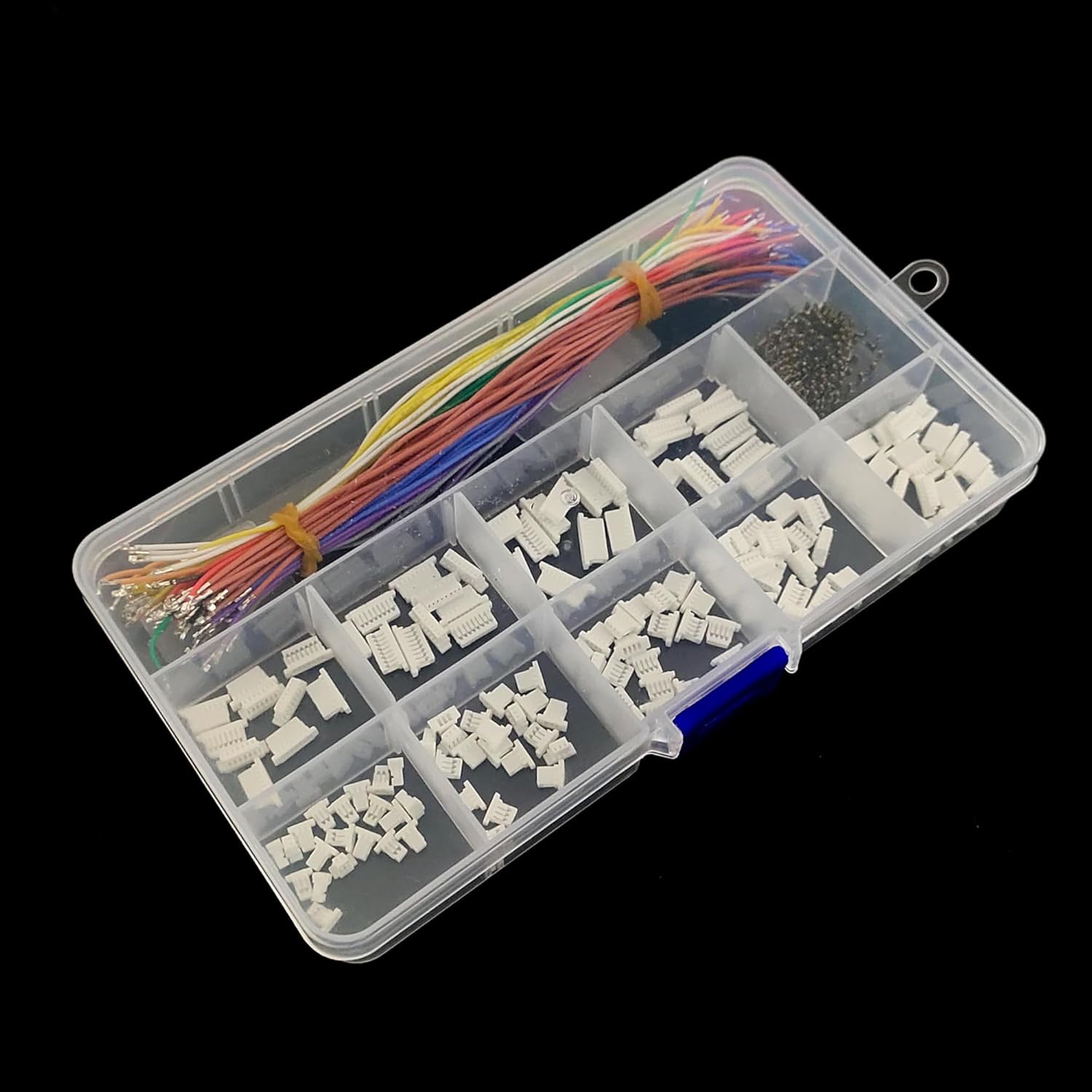 Jst SH 1.0mm Connectors Kit with Single Head Pre-Crimped Soft Silicone Cables for F3 Omnibus F4 Pro F7 Racing Drone