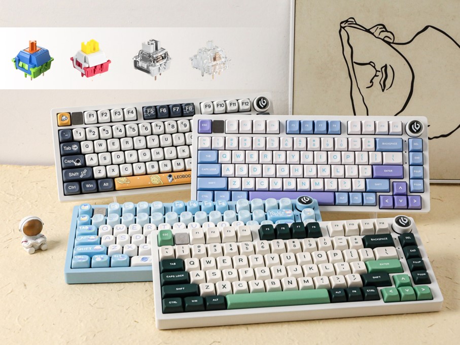 Amazon | EPOMAKER x LEOBOG Hi75 アルミ合金製 ワイヤード メカニカル