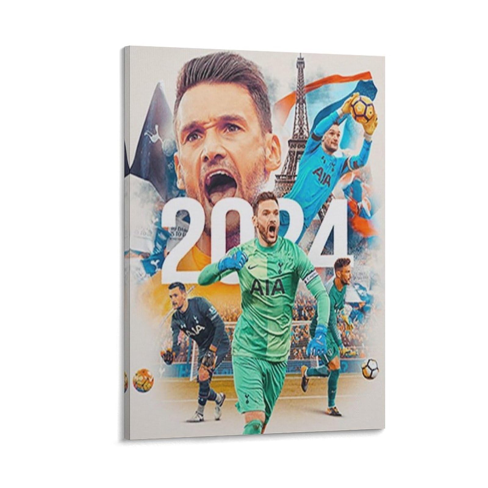 FCOIN Hugo Lloris Canvas Poster Wall Art Picture Painting Poster Canvas Print Posters Artworks Room Decor 08x12inch(20x30cm)