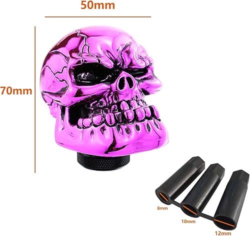 Vista 17 de Lunsom Pomos de palanca de cambios de resina, cabezal de palanca de cambios para la mayoría de las transmisiones de automóvil, se adapta a la Verde