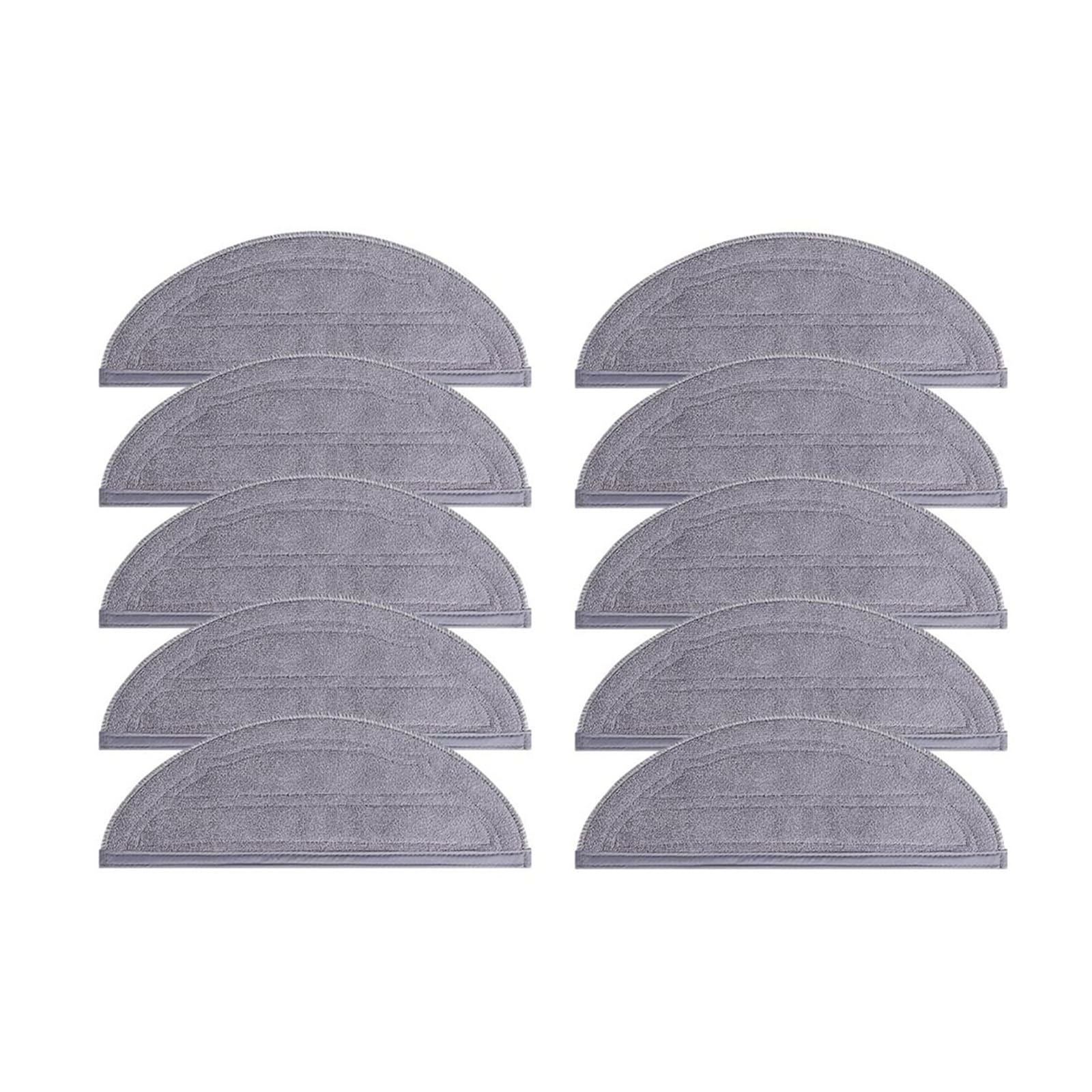 Mop Cloths，Compatible For Roborock，Q10 S5 Q10 S5+ Q10 VF Q10 VF+ Q10V Q10V+ S8 Pro S8 Pro+ Washable Mop Wipeds Pad Replacement Part(10pcs)