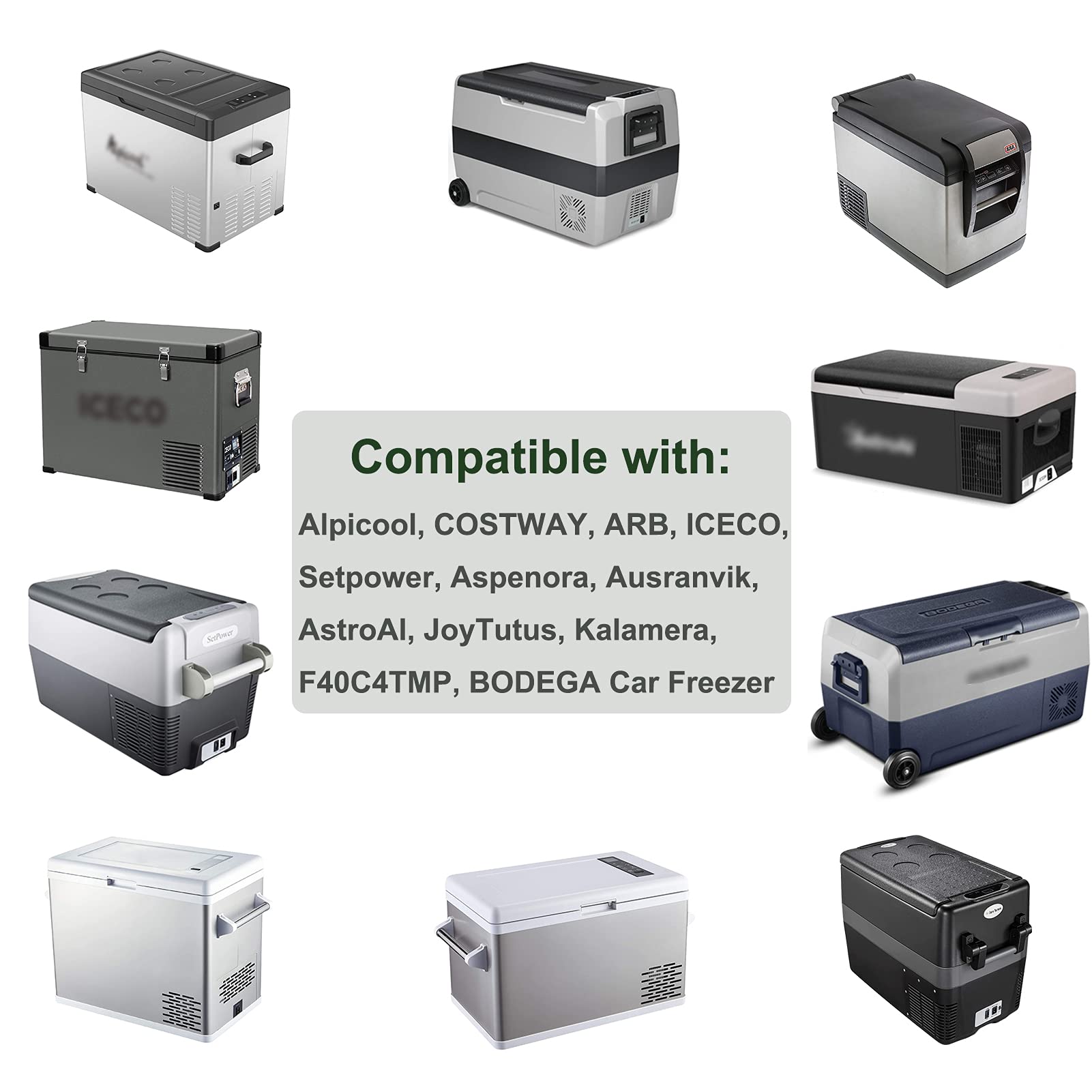 Buy Portable Refrigerator AC Power Adapter, Fridge Freezer AC Power