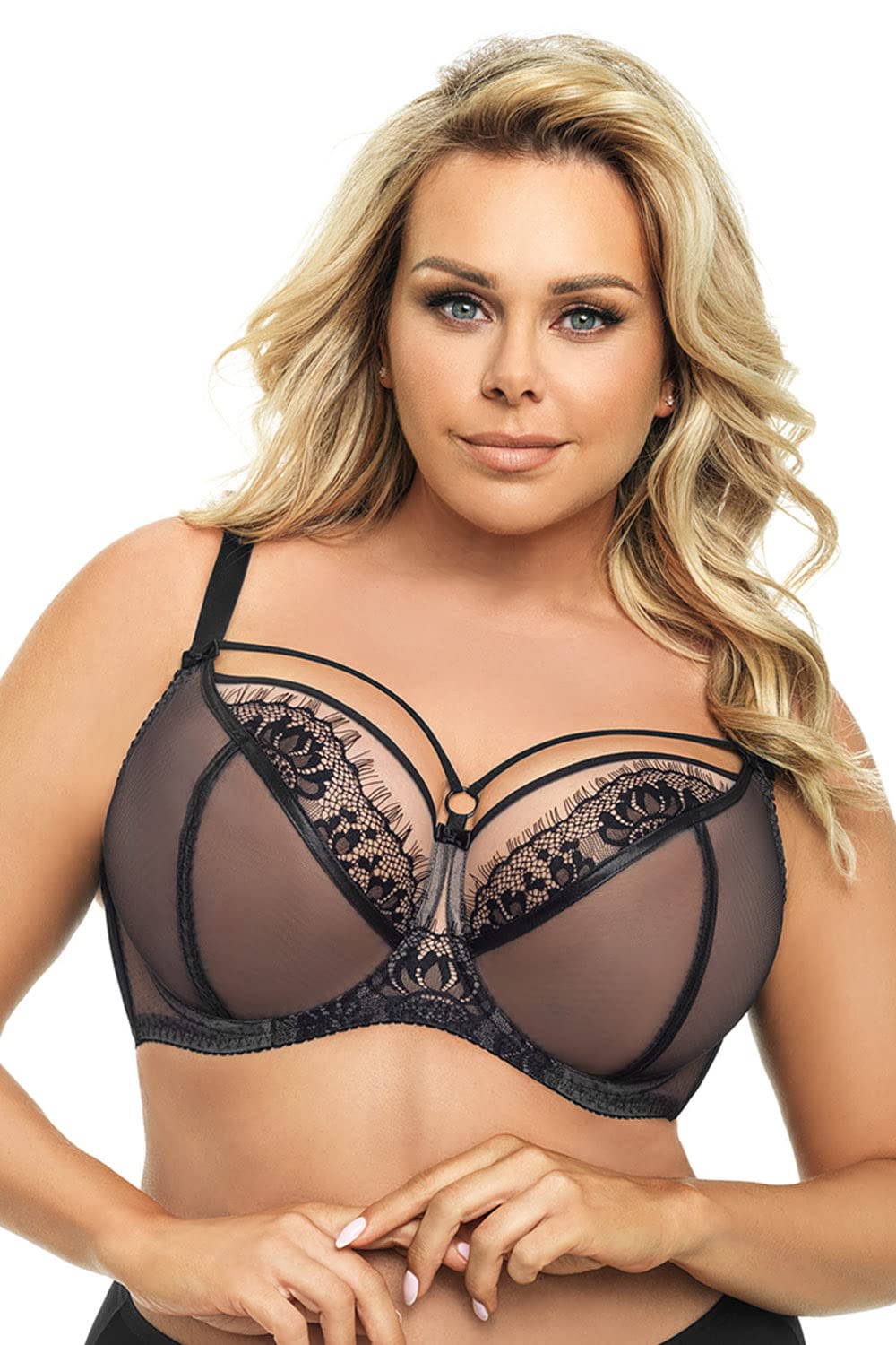 Gorsenia Damen Soft BH Softschale Bügel Große Größen K496 Paradise