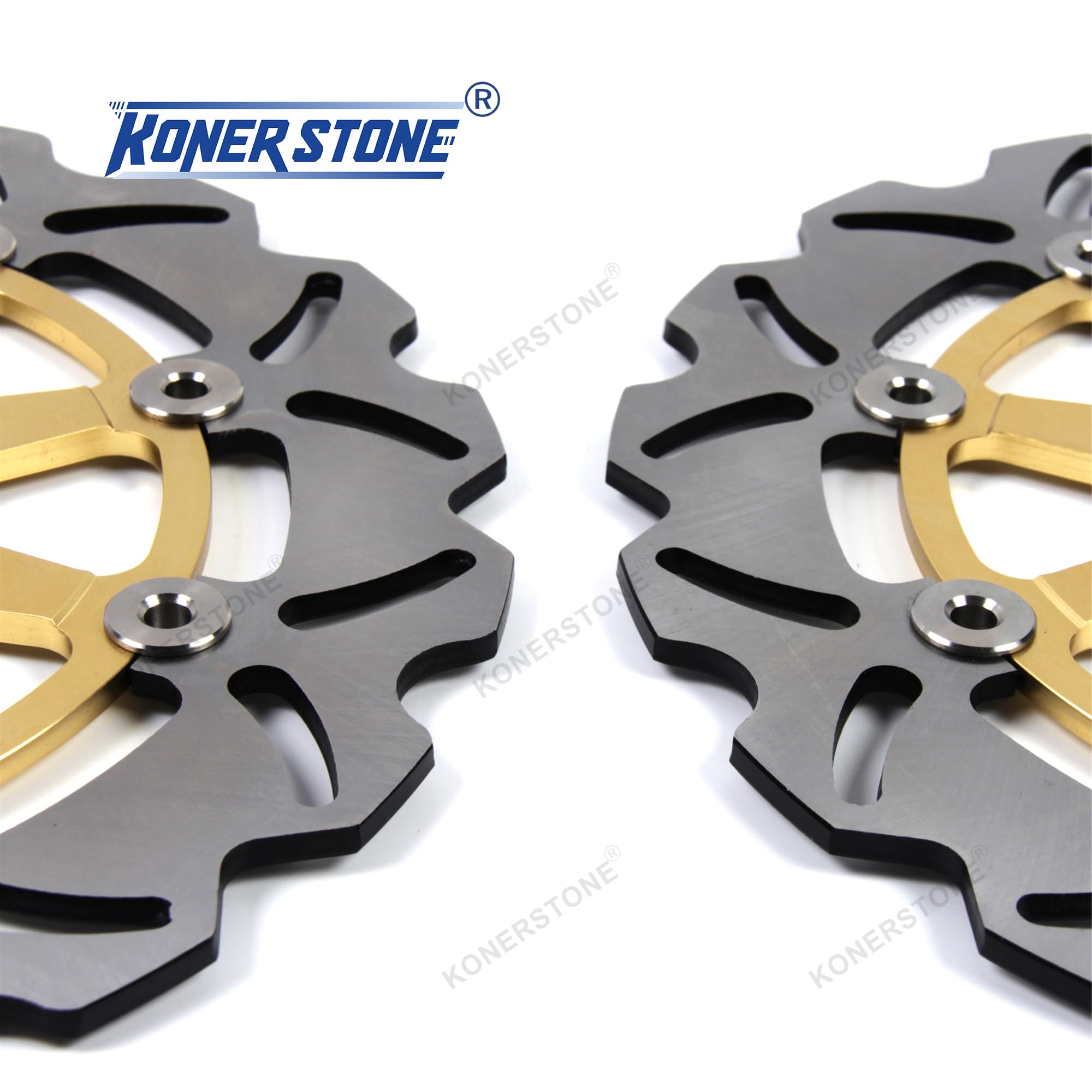 Disques de frein avant pour Suzuki GSXR 600 750 2004 2005/GSXR 1000 2003 2004 Frein à disque Motorcycle Accessories GSX-R600 GSX-R750 GSX-R1000 GSXR600 GSXR750 GSXR1000 L'or