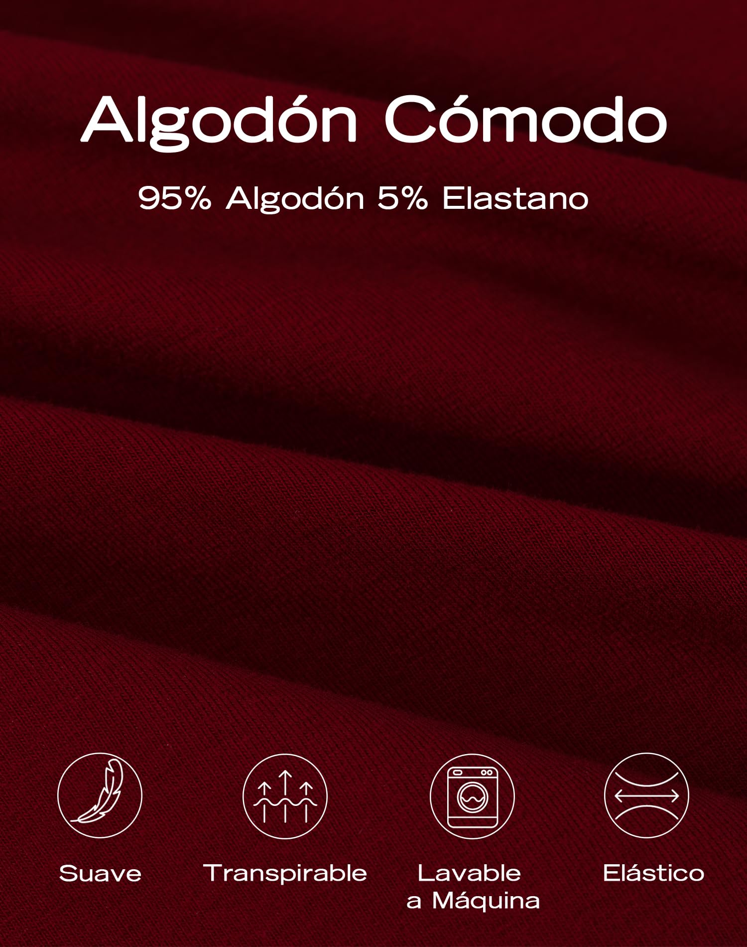 INNERSY Calzoncillos Hombre Boxer Algodón Elástico Ropa Interior Cómoda Boxers con Bragueta Pack de 4