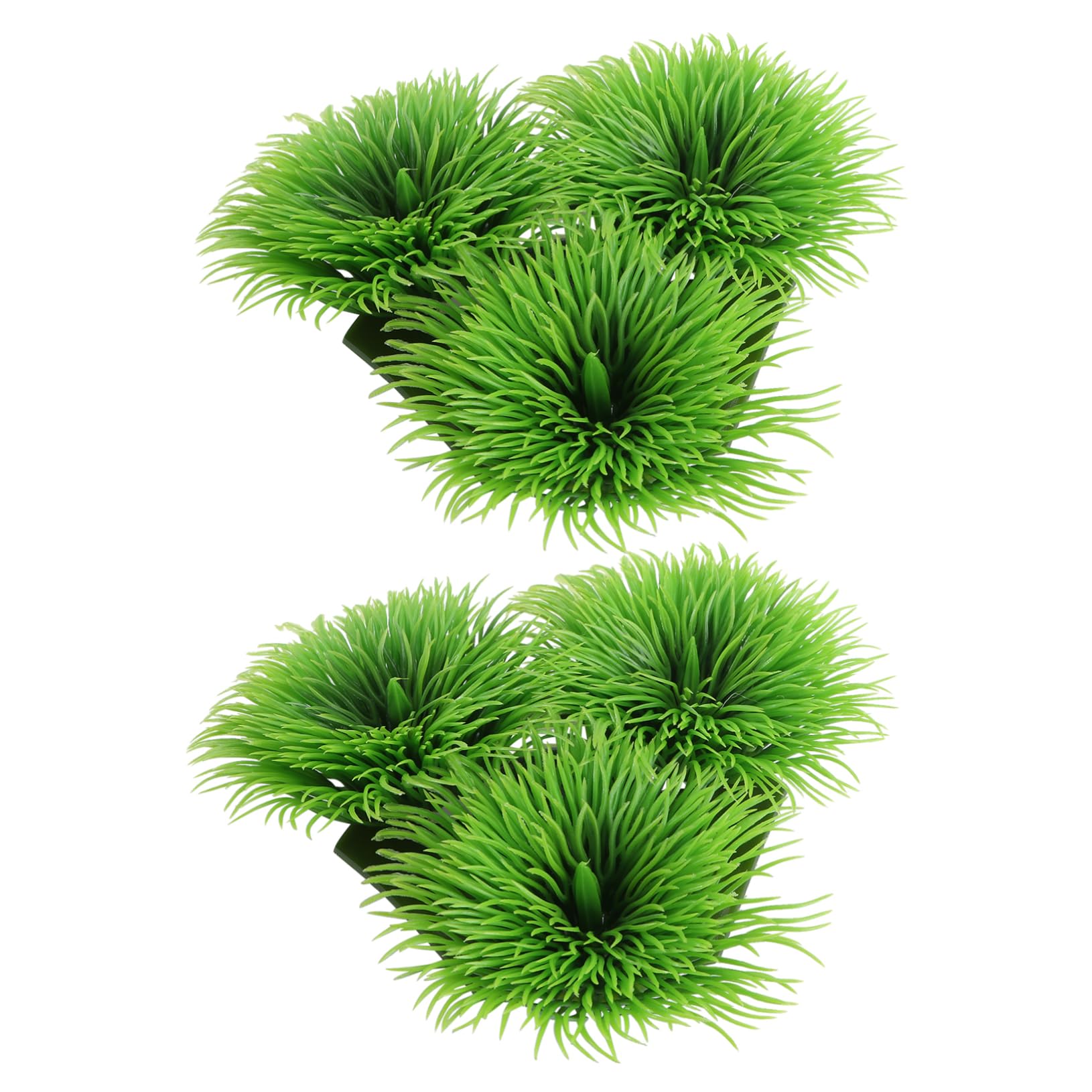 Toddmomy 4piezas Plantas Artificiales para Acuario De Simulación Lifelike para Decoración De Peceras y Nidos De Reproducción De Peces para Agua Dulce y Salada