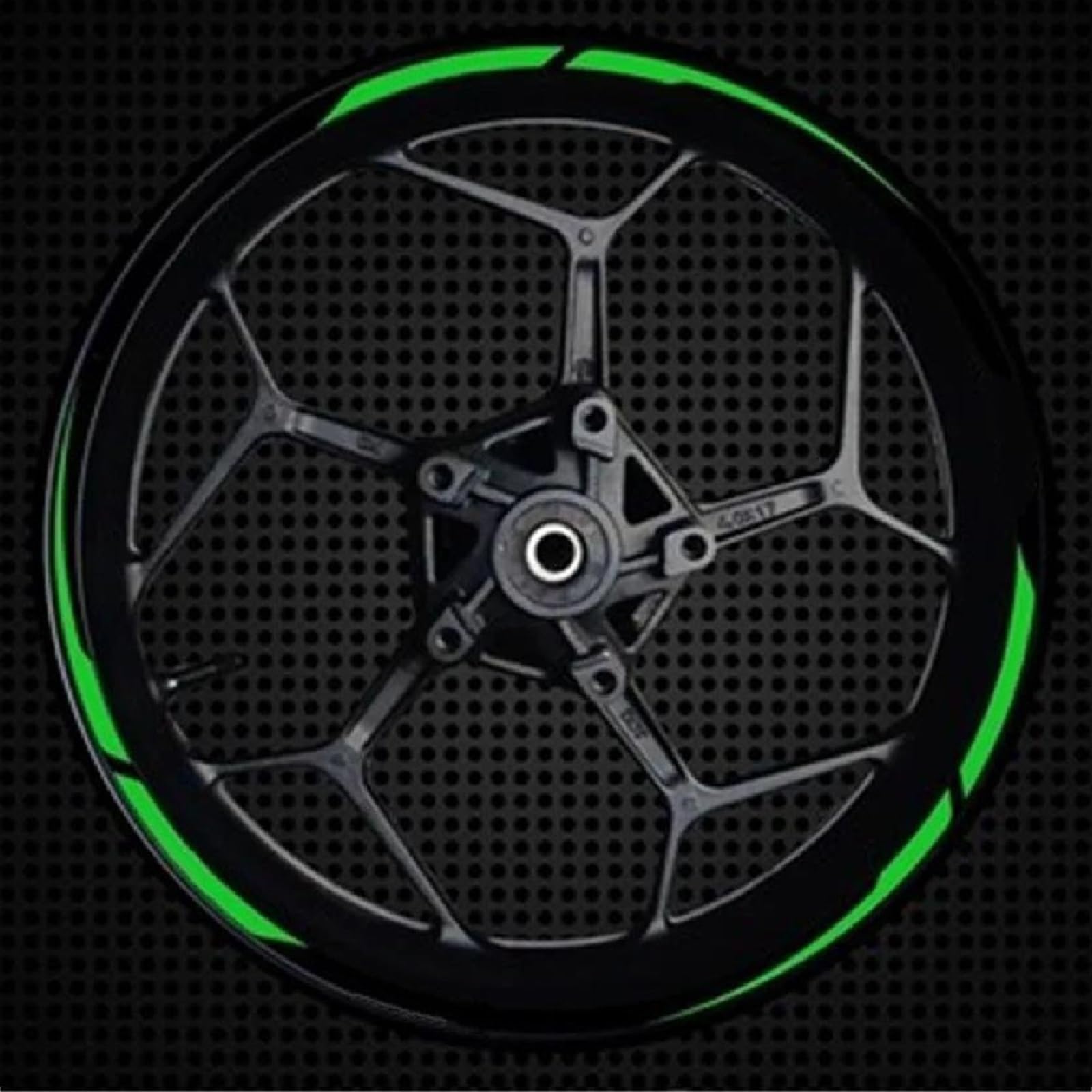 Wheel Decal Motorcycle Rim Reflective Sticker for 150NK 250SR 300NK 300SR 400NK 400GT 650NK 650GT 650MT(Style 4)
