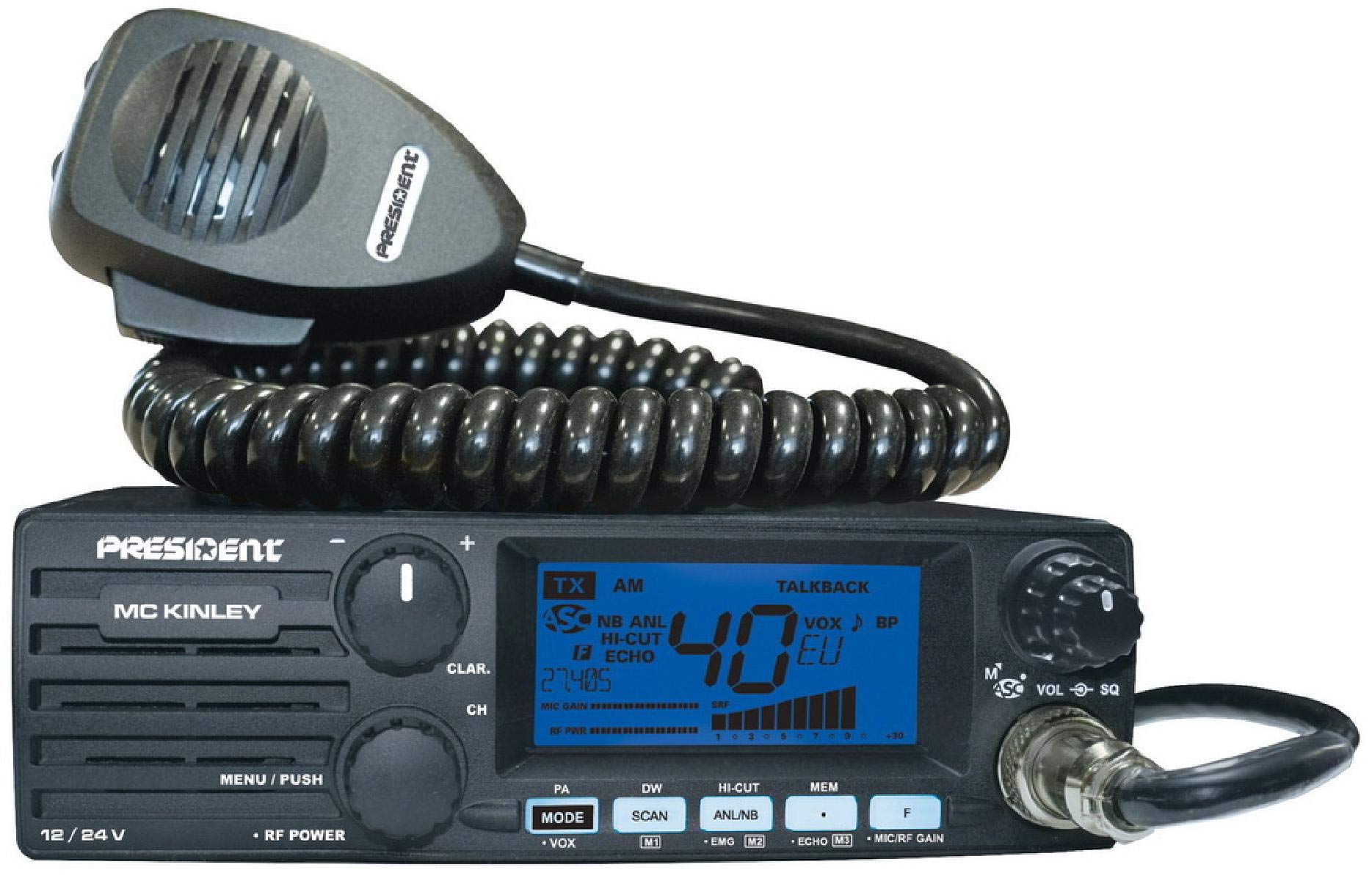 MC Kinley 12/24V Am/FM/SSB