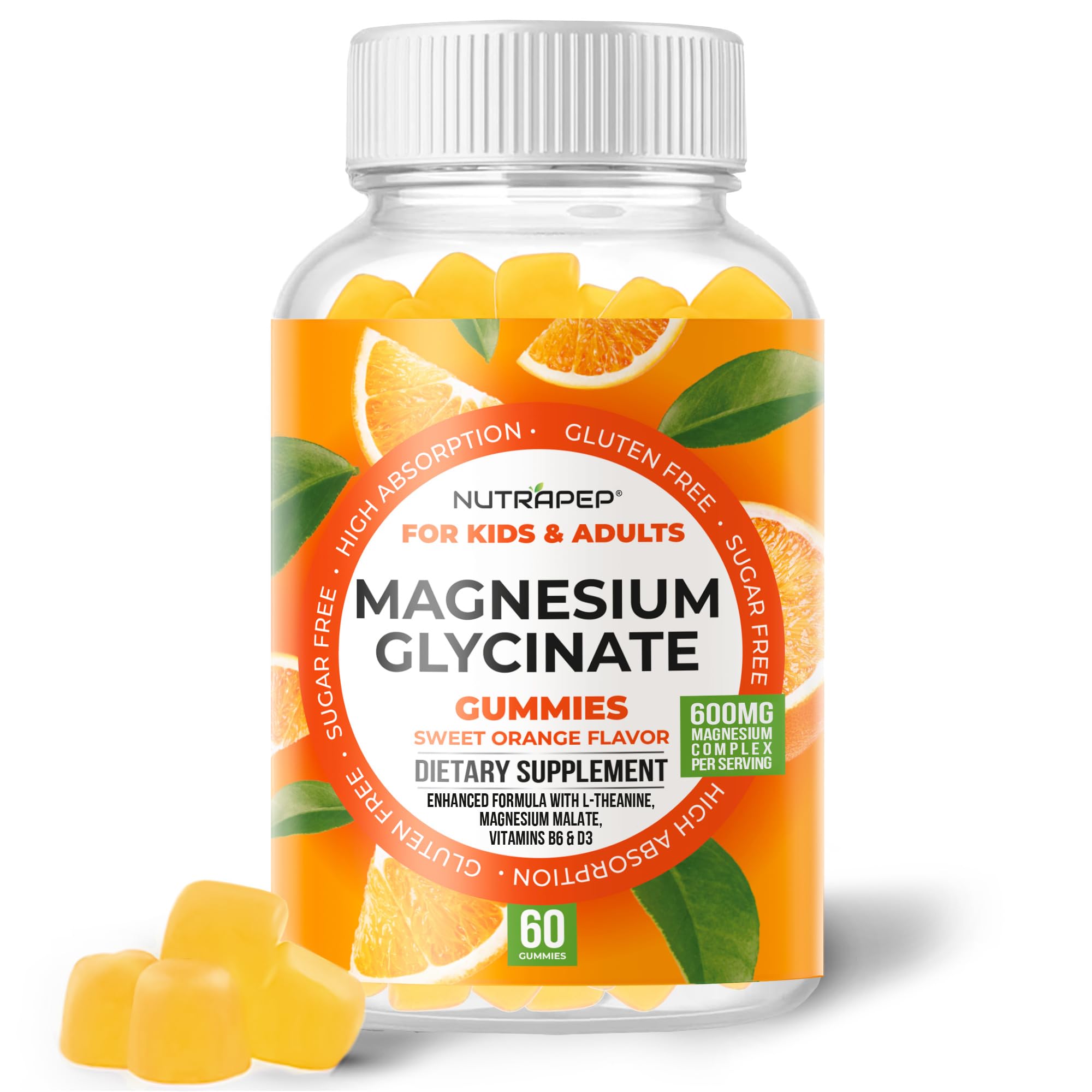 tirzepatide and magnesium glycinate Amazon.com: NutraPep Magnesium Glycinate Gummies for Kids & Adults Women &  Men
