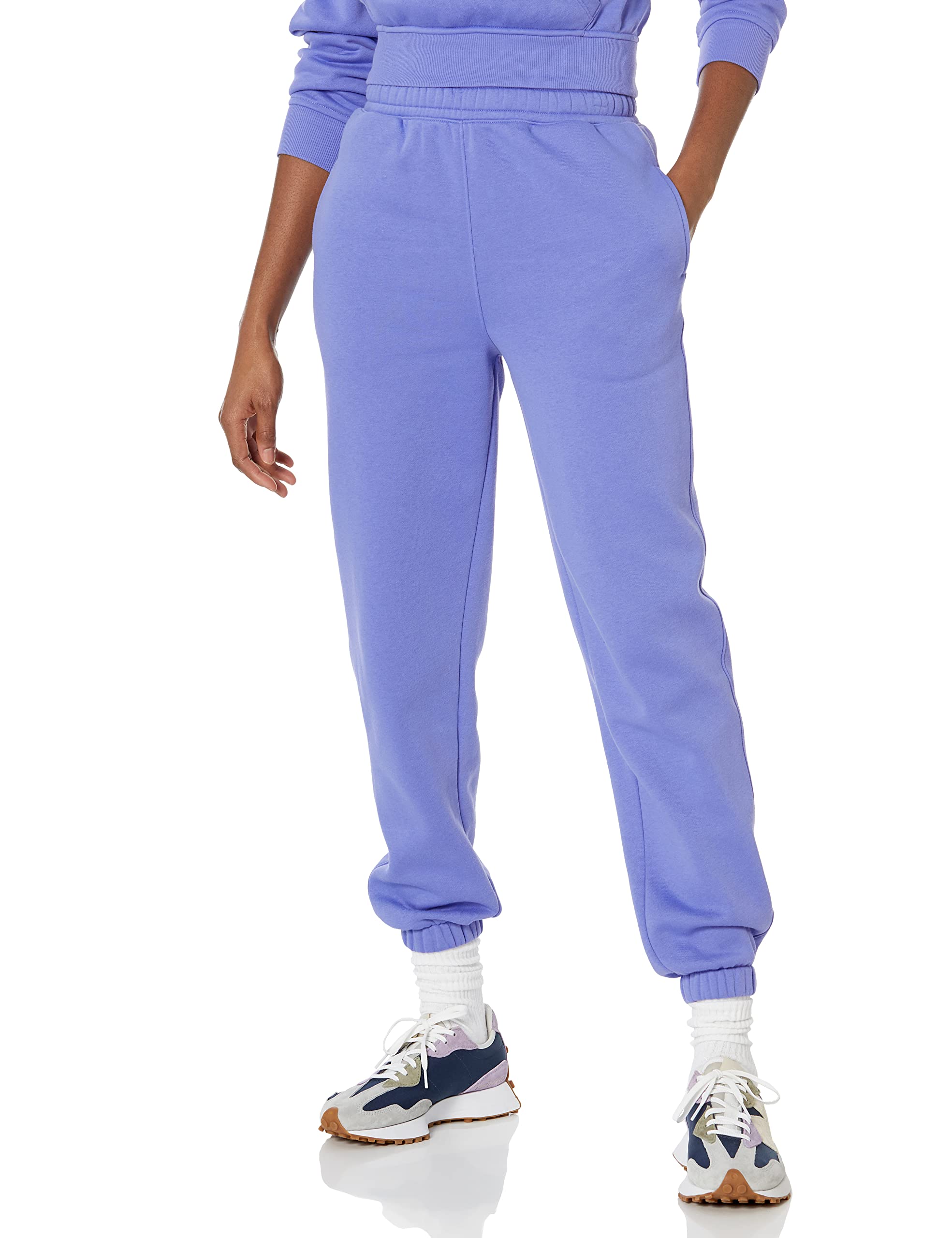 Amazon Essentials Womens Relaxed High Waist Joggers Available in Plus Size