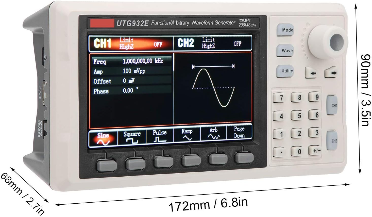 Signal Generators Signal Generator UTG932E Function Signal Generator