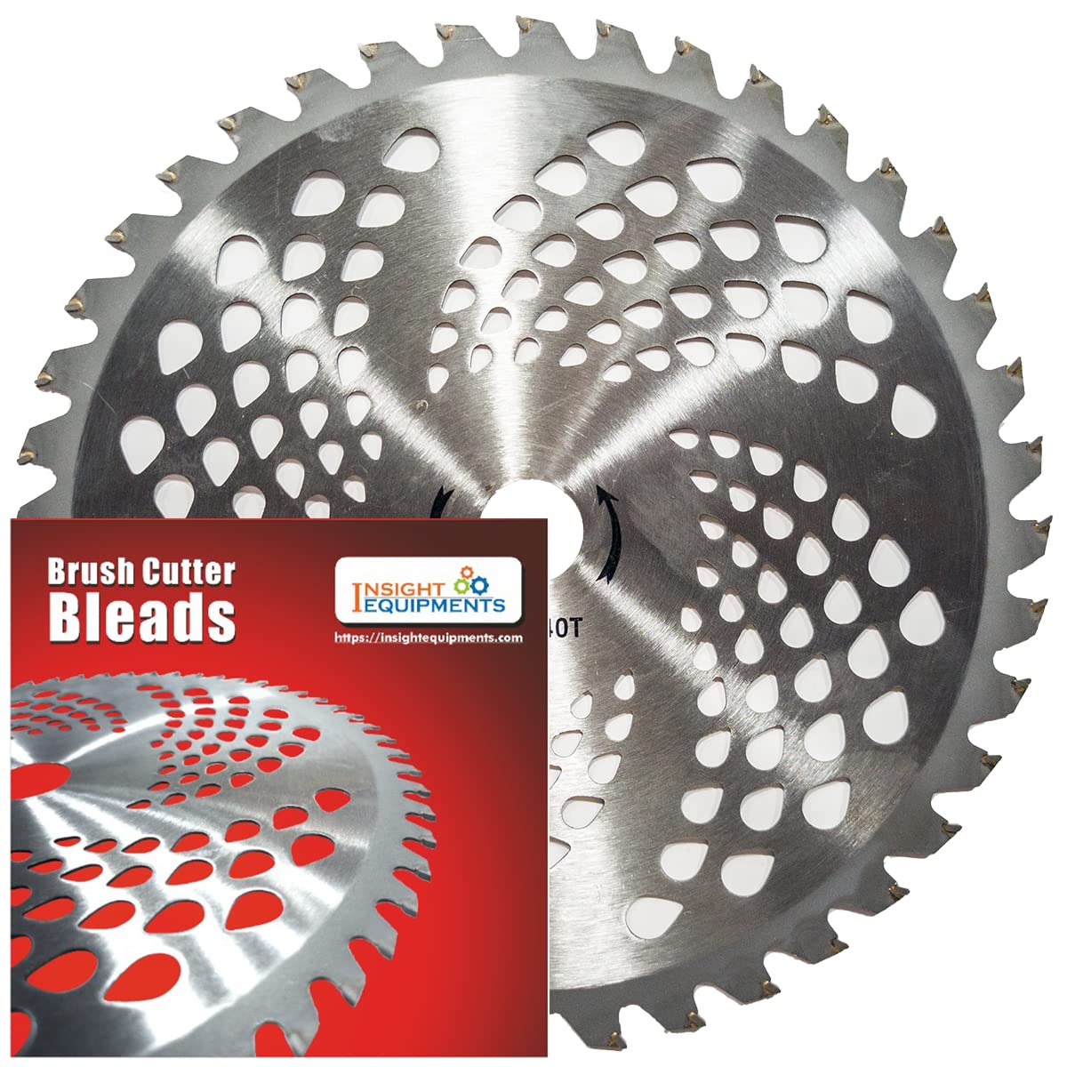 Insight Equipments 40T 10" Inch Blade For Brush Cutter | Grass Cutter Blade | Crop Cutter Blade | Weed Cutter Blade | Brush Cutter Blade, Pack Of 1 (B08YKC5HSY) Amazon Price History, Amazon Price Tracker