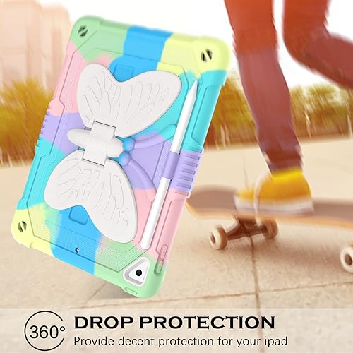 Miniatura 5 de YINLAI Funda para iPad de 10.2 pulgadas, funda para iPad de 9, 8 y 7 generación, iPad Air 3, iPad Air 3 generación, funda protectora a prueba de