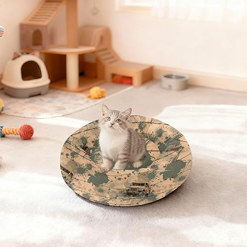 Miniatura 3 de KLL Off Road Truck War Anxiety Relief Pet Cat Beds fluffier Cat Pillow Bed for Small Size Pets Supplies cama elevada para Perros Grandes