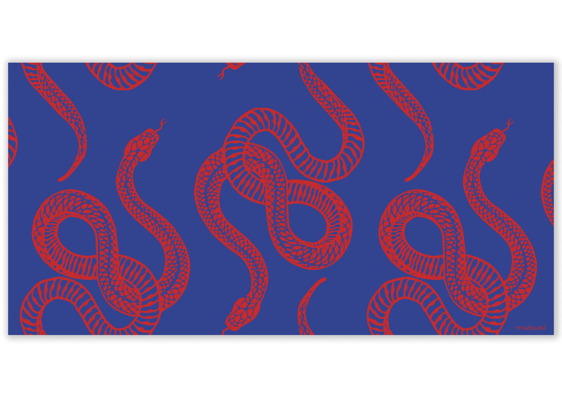 Tapis Vinyle du Sol Cuisine Salon - Différentes Tailles - (Serpents 60x120 cm)