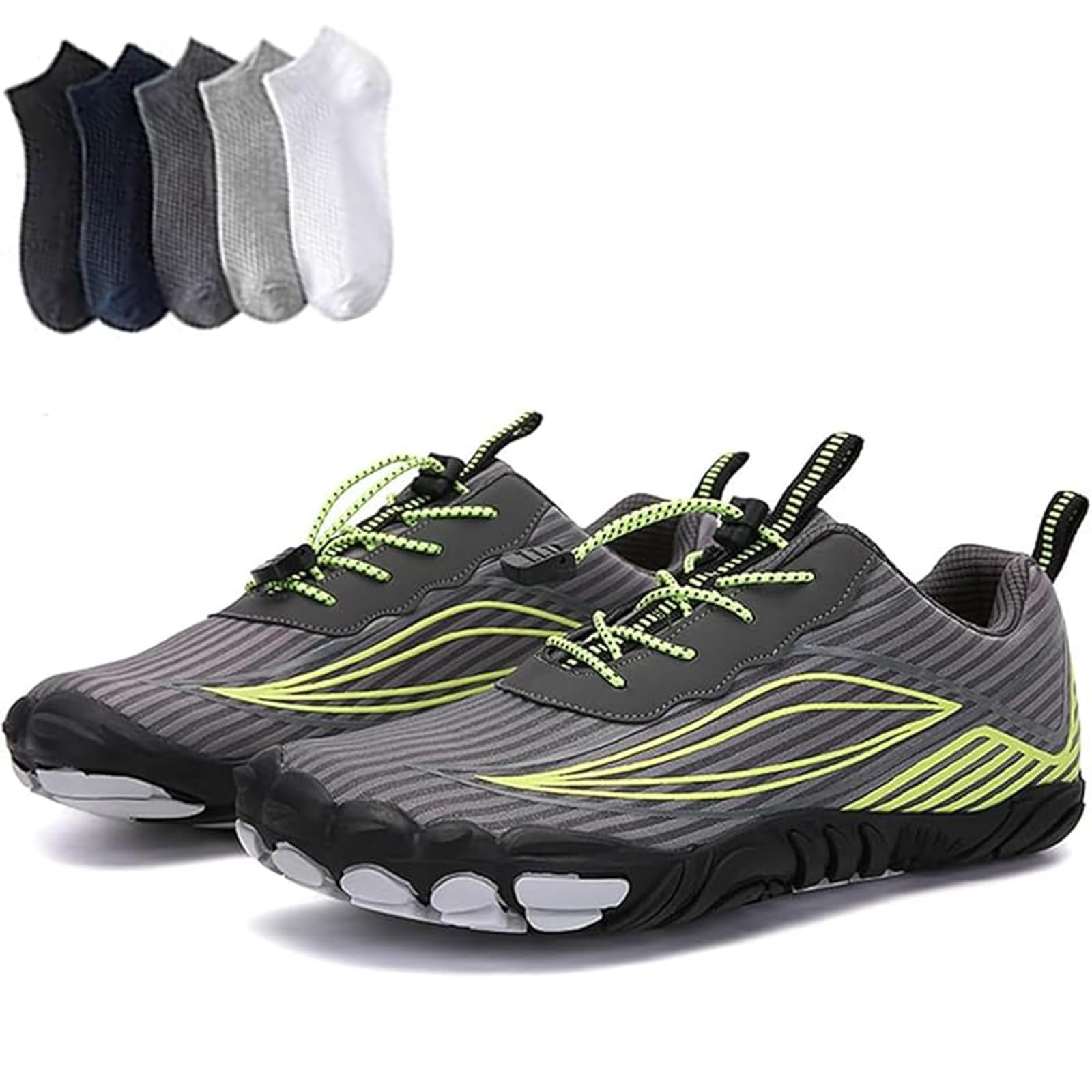Hiking Womens Men, Pro Barefoot Shoes with Wide Toe Box, Healthy and Non-Slip Breathable Barefoot Shoes — view 38