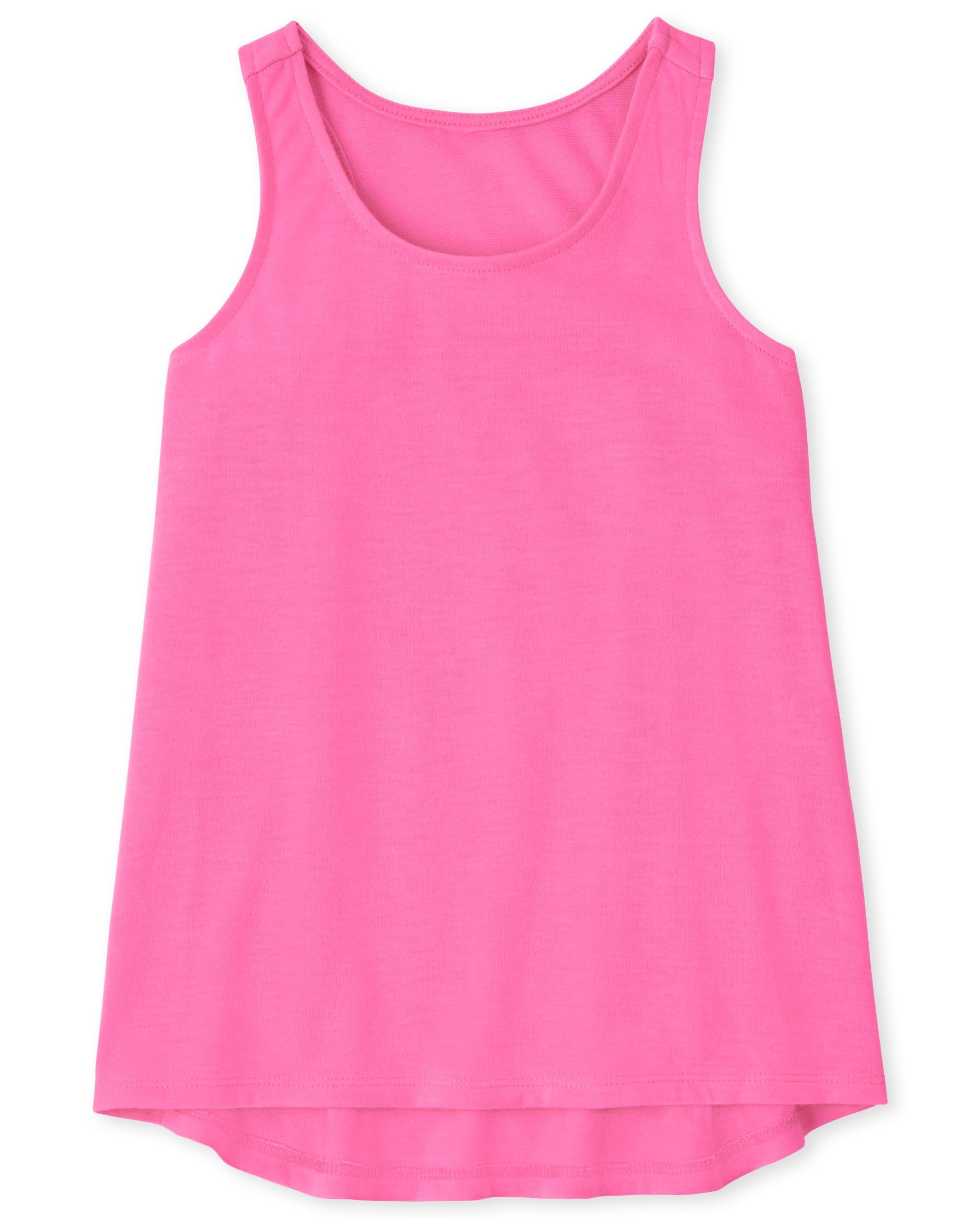 The Children's Place Girls' Sleeveless High Low Pajama Tank Top