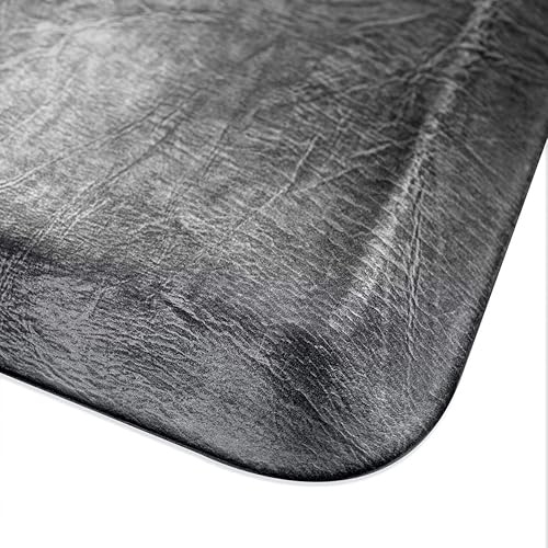 Miniatura 9 de WellnessMats Linen - Tapete antifatiga de 34 pulgadas, comodidad y soporte, antideslizante, no tóxico, 24 x 36 x 34 pulgadas, laguna