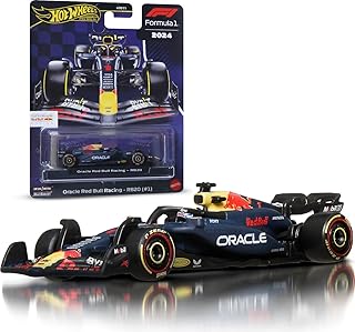 Hot Wheels Formula 1 Premium 1:64 Scale Die-Cast Toy Car Collectible Racing Car with Real Riders Tyres and Metal/Metal Bod...