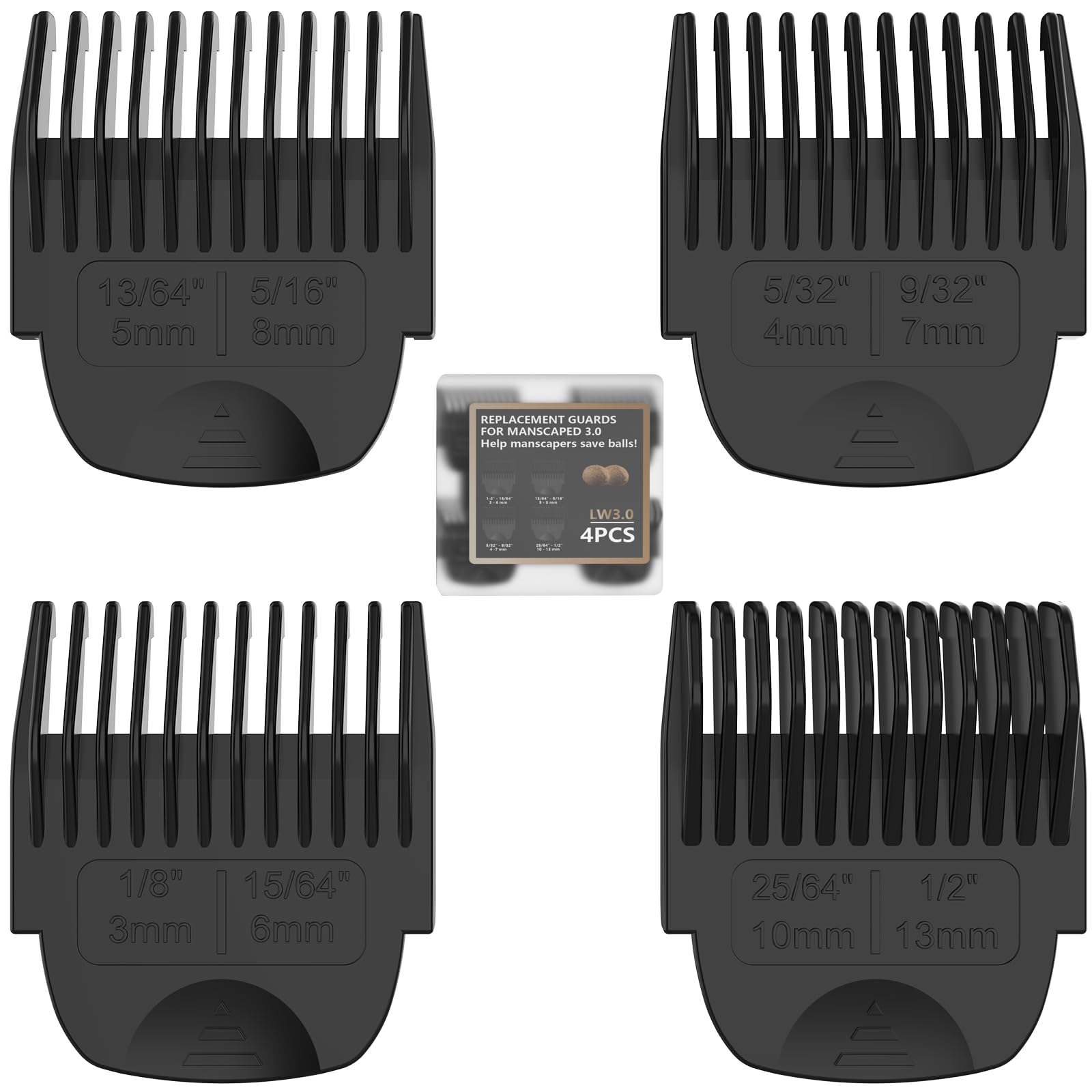 Amazon.com: Zylentix Guards for Manscaped 3.0 - Skin-Safe Trimmer